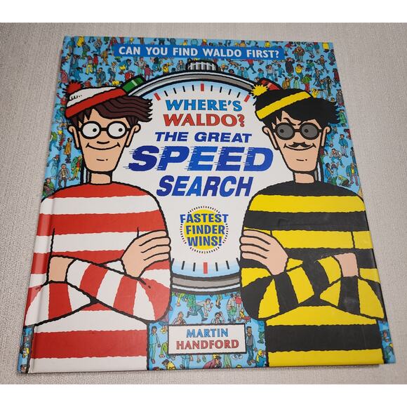 where's waldo? Great speed  search book - Picture 1 of 9